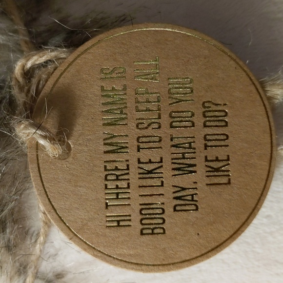 Little Toasties| NWOT Owl Stuffed Animal With Warming Pouch - Picture 4 of 11